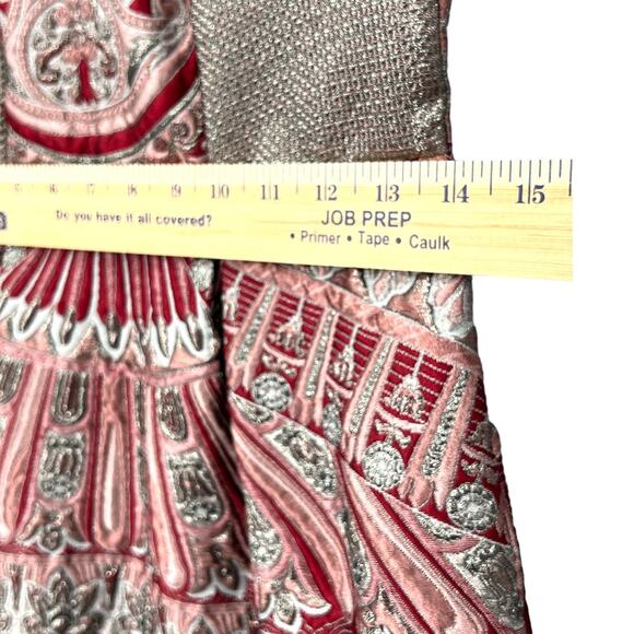 Aeffe Spa Women's Size 2 Fit Flare Sleeveless Mini Dress Multicolor Zip Up - Picture 3 of 7